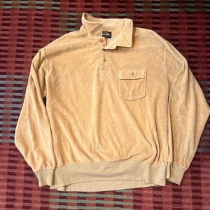 VINTAGE MENS VELOUR SWEATER M